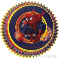 Wilton Spiderman Licensed Baking Cups Pack of 50 - B019CXSCQO